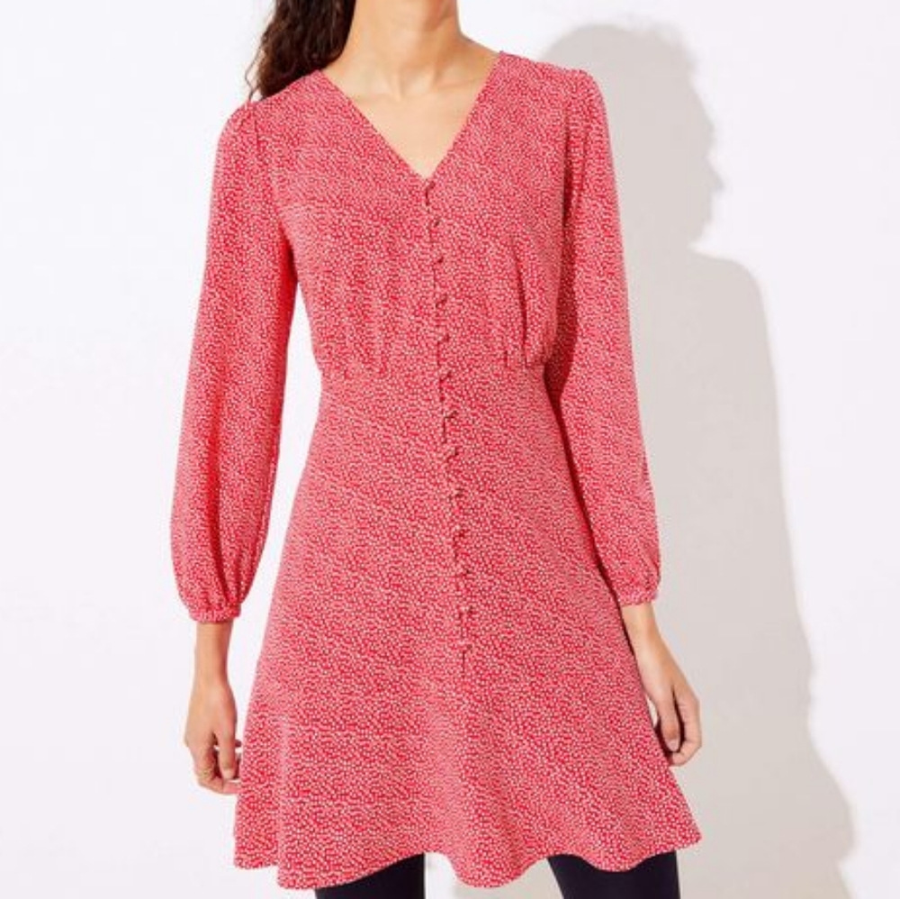 NWT Loft fit and flare dress